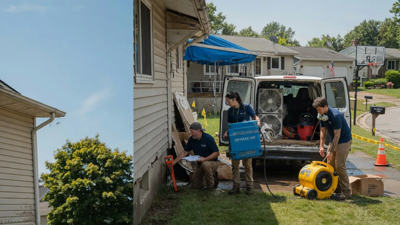 Ceiling Leak Cleanup in Woodside, DE near me