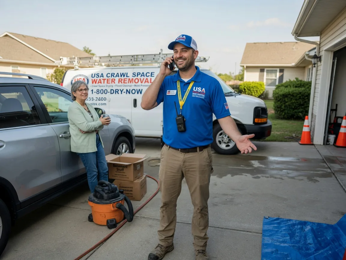 Crawl Space Water Removal Woodside, DE FAQs